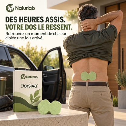 Dorsiva™ — Patch chauffant à l’armoise pour le confort dorsal
