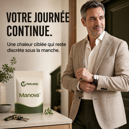 Manova™ — Patch chauffant à l’armoise pour le confort des mains & poignets