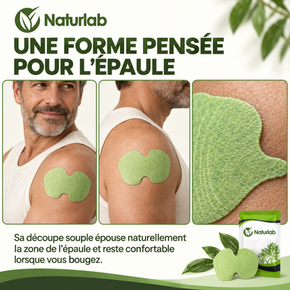 Movelia™— Patch chauffant à l’armoise pour le confort des épaules